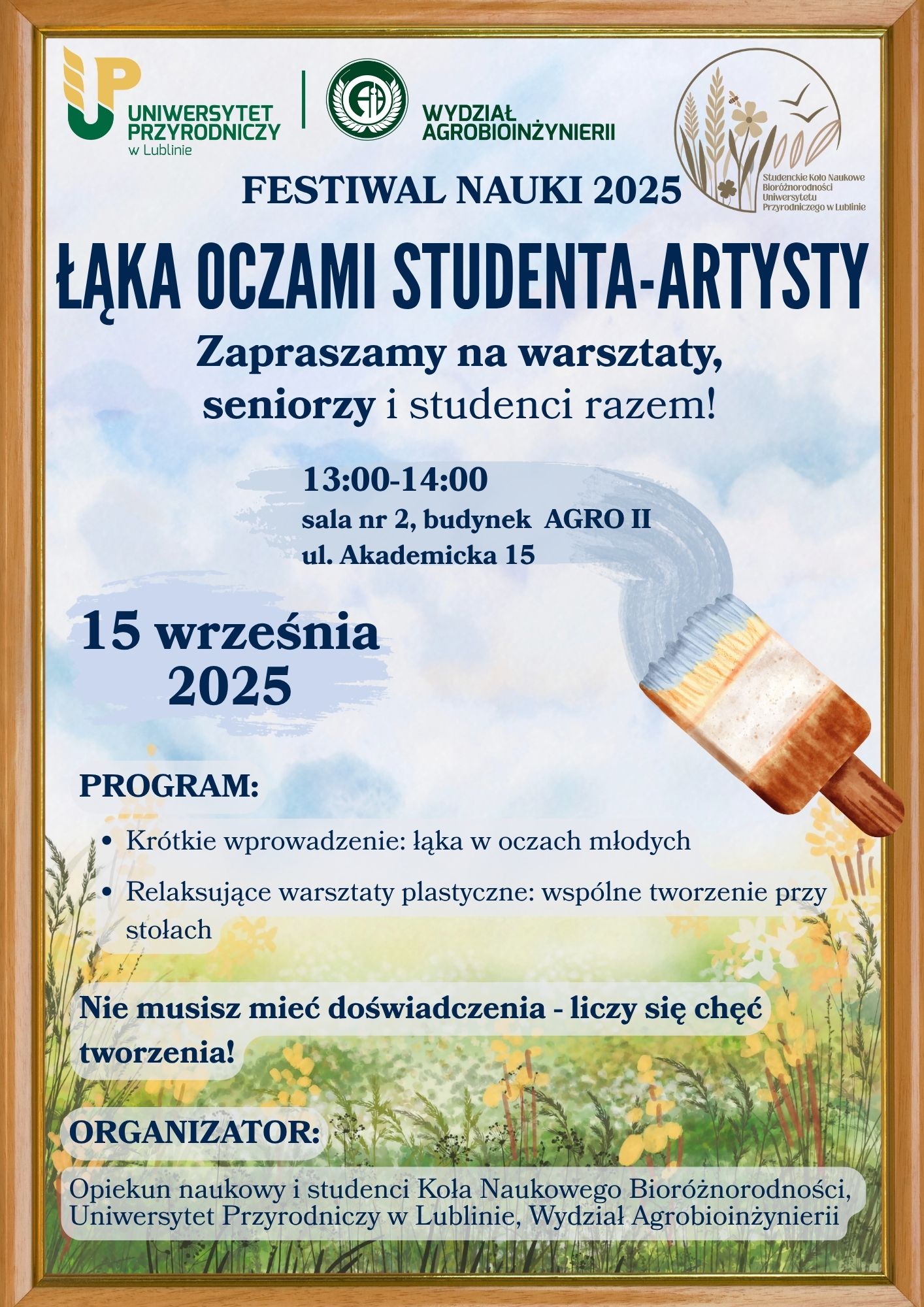 Łąka oczami studenta artysty