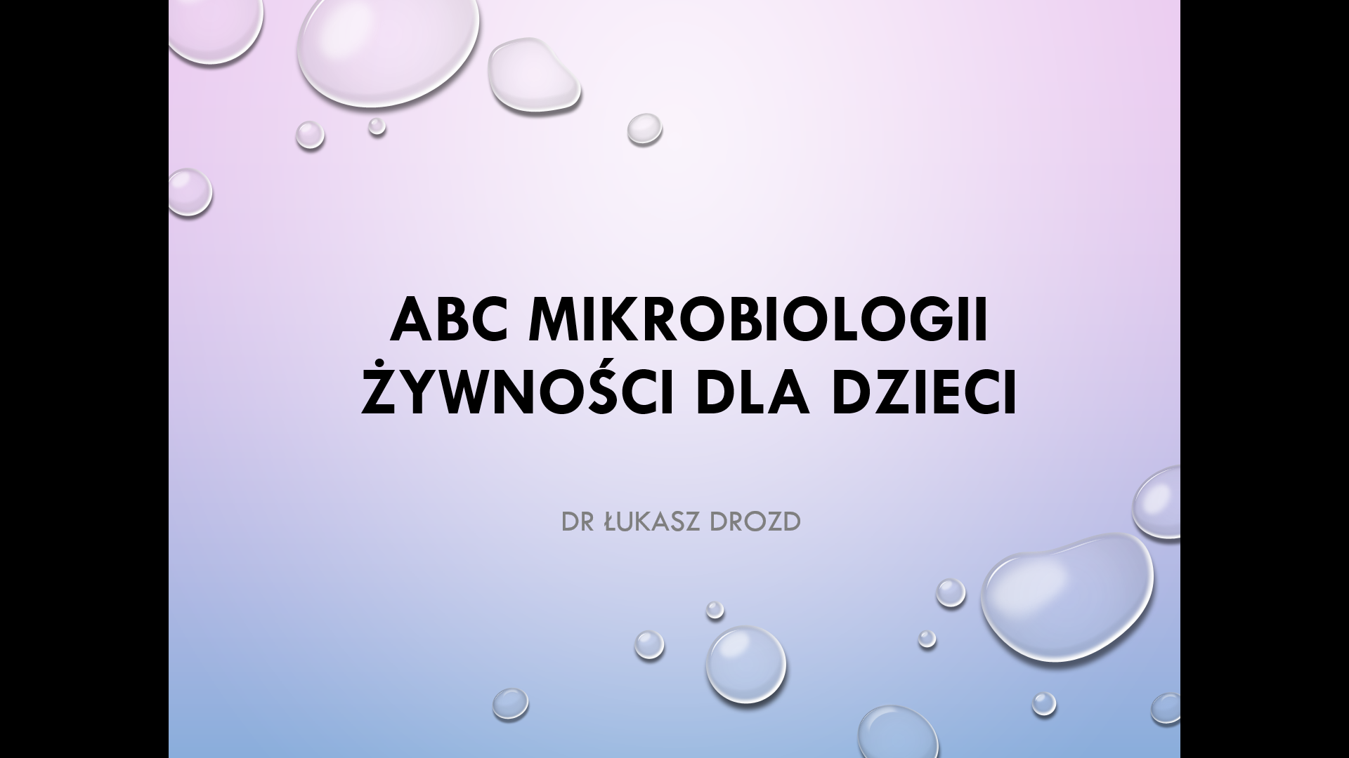 ABC mikrobiologii żywności dla dzieci