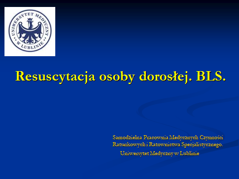 Podstawowe zabiegi ratujące życie
