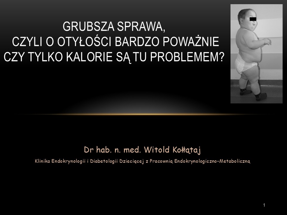 Grubsza sprawa- czyli o otyłości bardzo poważnie. Czy tylko kalorie są tu problemem?