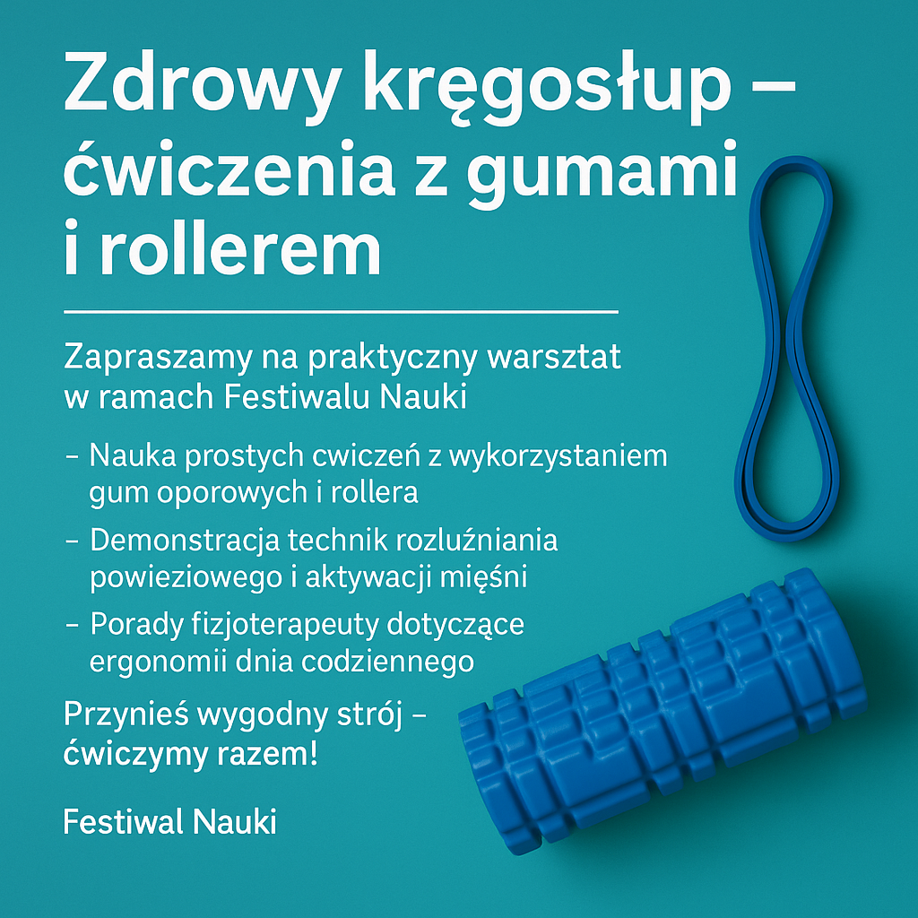 Zdrowy kręgosłup – warsztaty z fizjoterapeutą