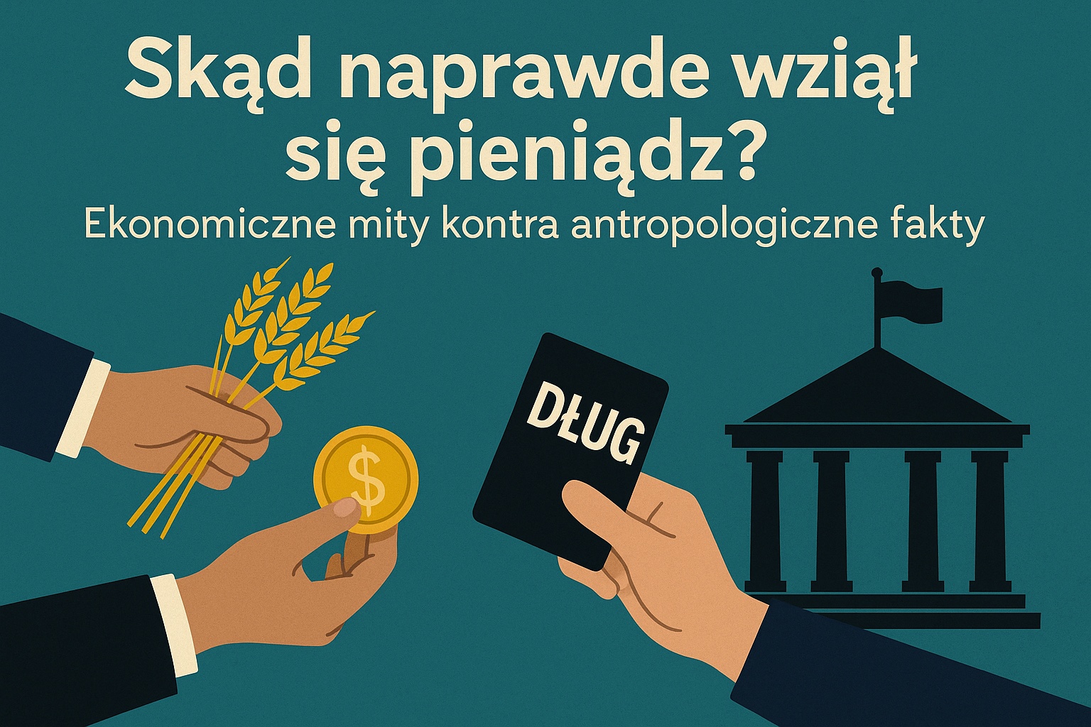 Skąd naprawdę wziął się pieniądz? Ekonomiczne mity kontra antropologiczne fakty