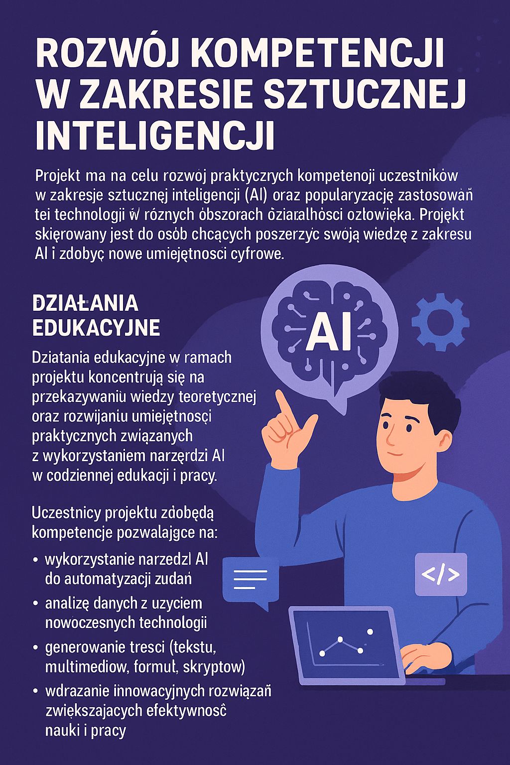 Wykorzystanie narzędzi AI w edukacji i pracy