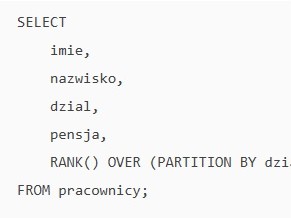 SQL Analityka