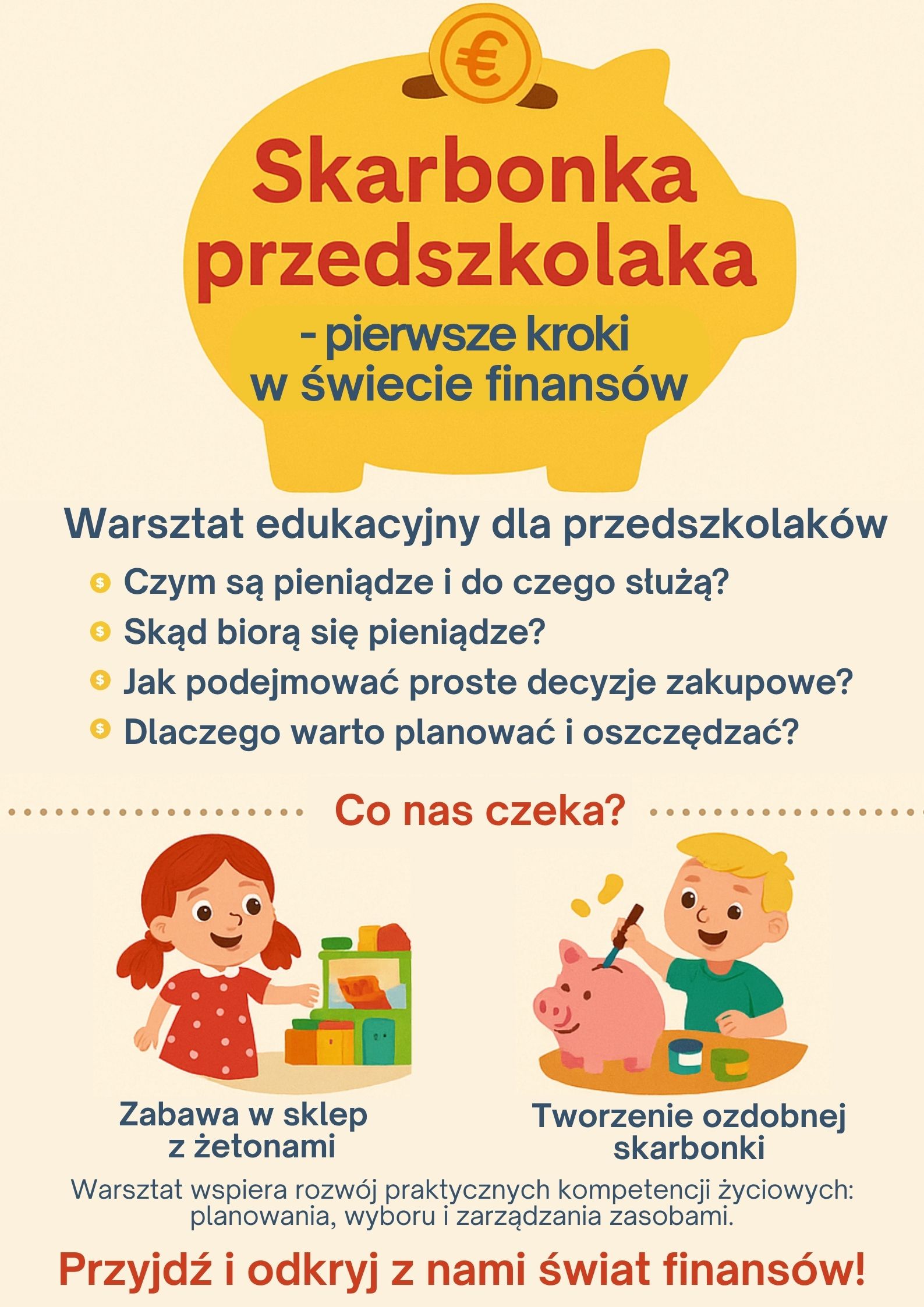 Skarbonka przedszkolaka – pierwsze kroki w świecie finansów