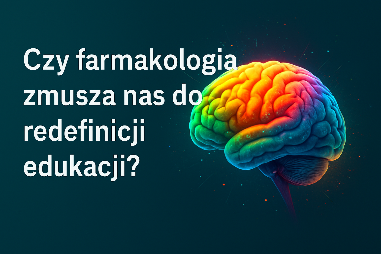 Czy farmakologia zmuszą nas do redefinicji edukacji