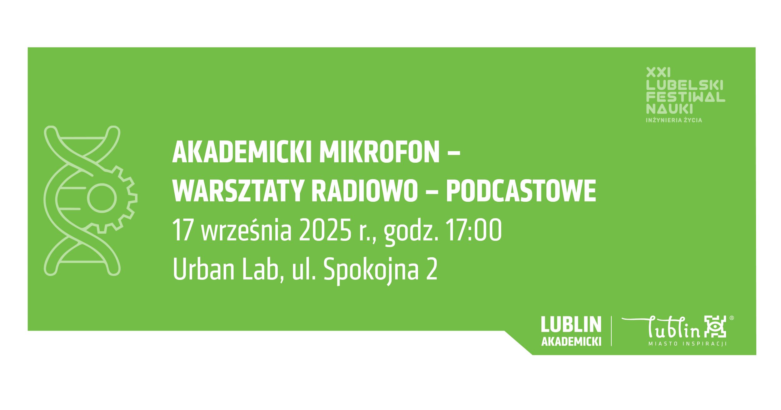 Akademicki mikrofon- warsztaty radiowo-podcastowe