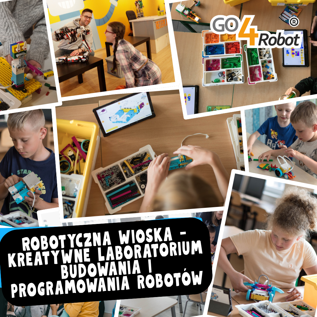 Robotyczna wioska – kreatywne laboratorium budowania i programowania robotów