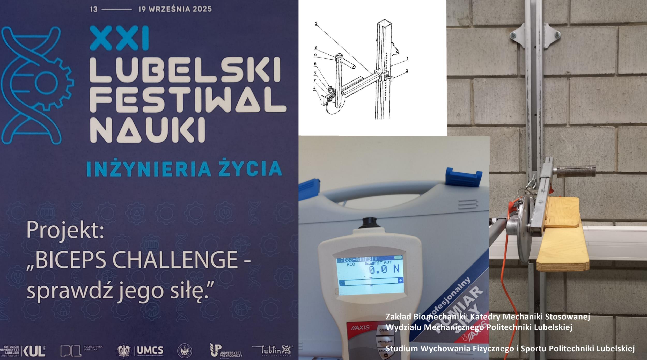 BICEPS CHALLENGE - sprawdź jego siłę.