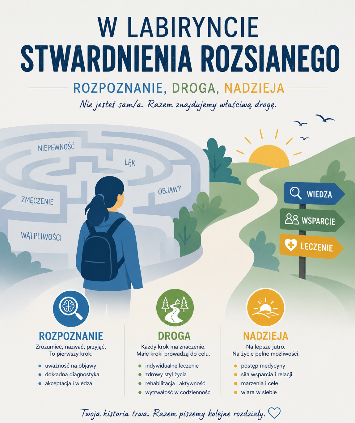 W labiryncie stwardnienia rozsianego - rozpoznanie, droga, nadzieja