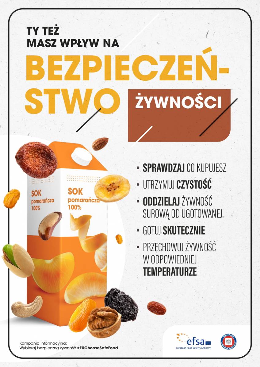 Pięć kroków do bezpiecznej żywności