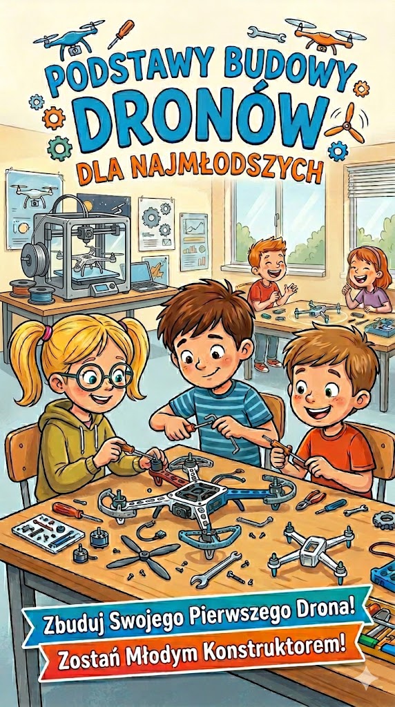 Podstawy budowy dronów dla najmłodszych