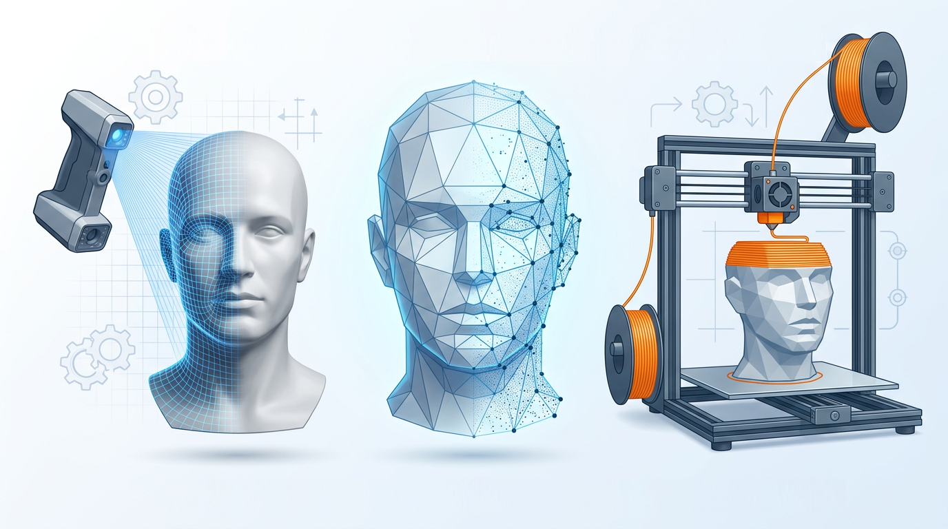 Skanowanie i druk 3D – od pomysłu do gotowego modelu