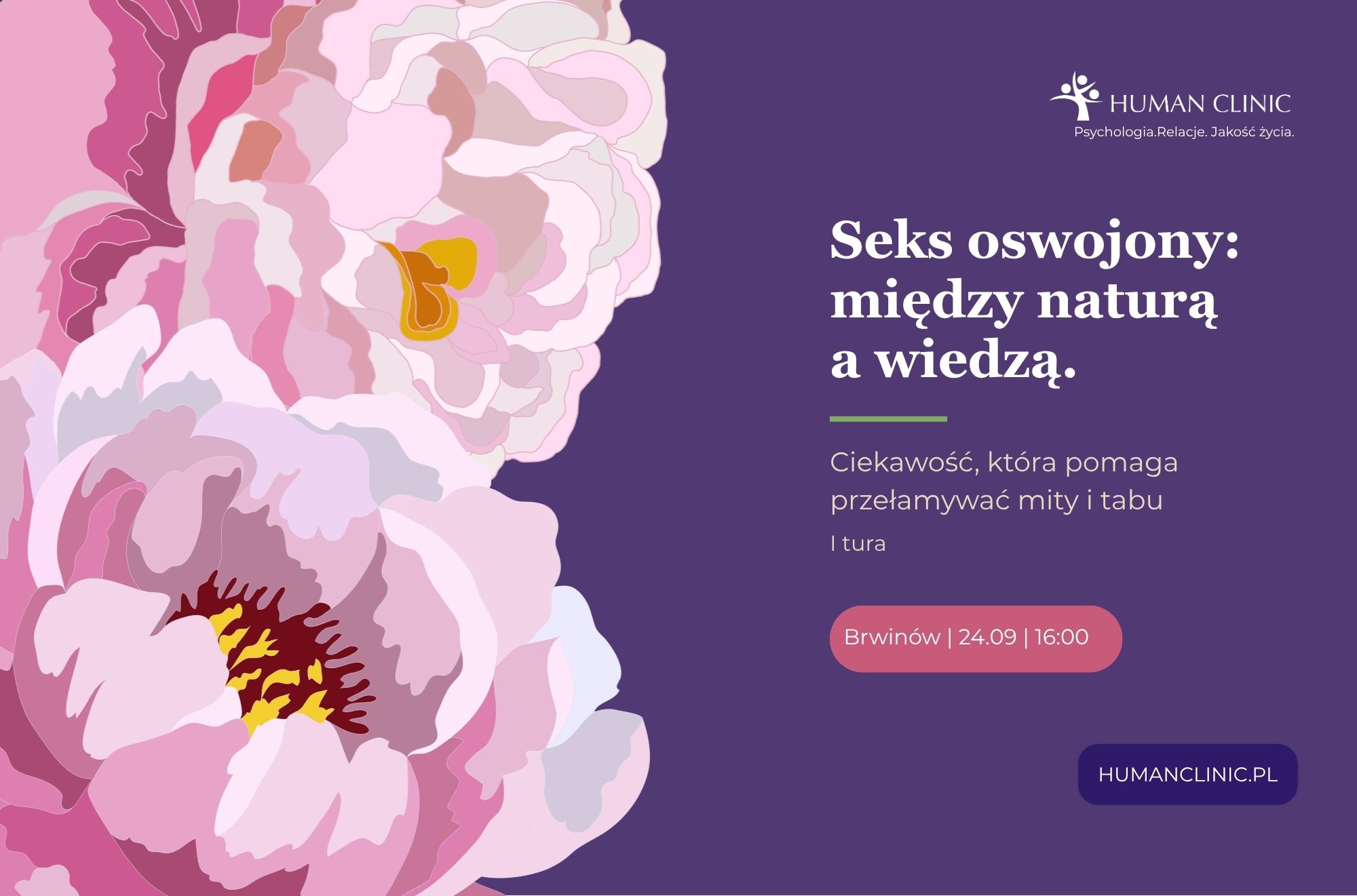 Seks oswojony – między naturą a wiedzą. Ciekawość, która pomaga przełamywać mity i tabu – tura I/II