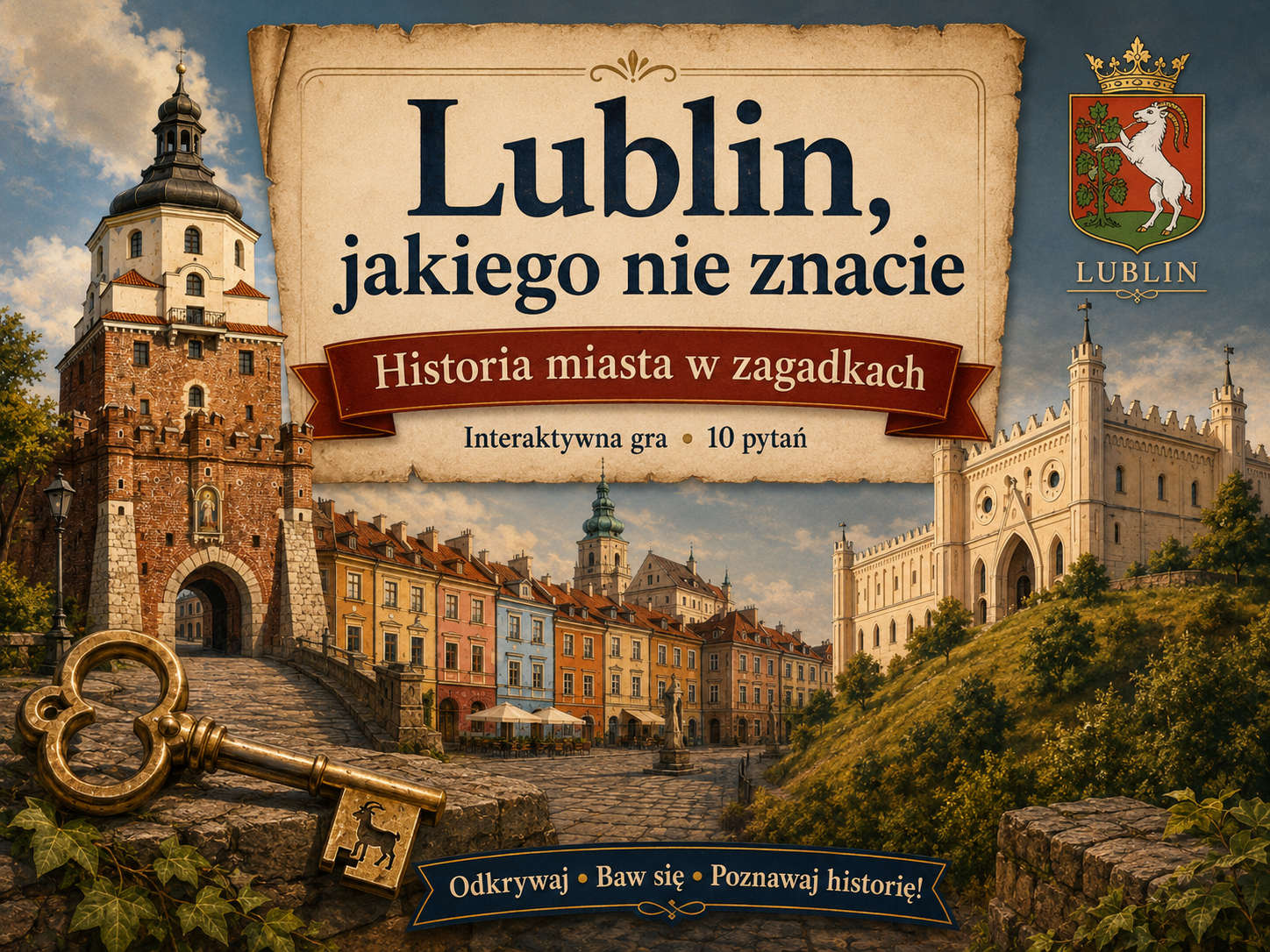 Lublin, jakiego nie znacie. Historia miasta w zagadkach