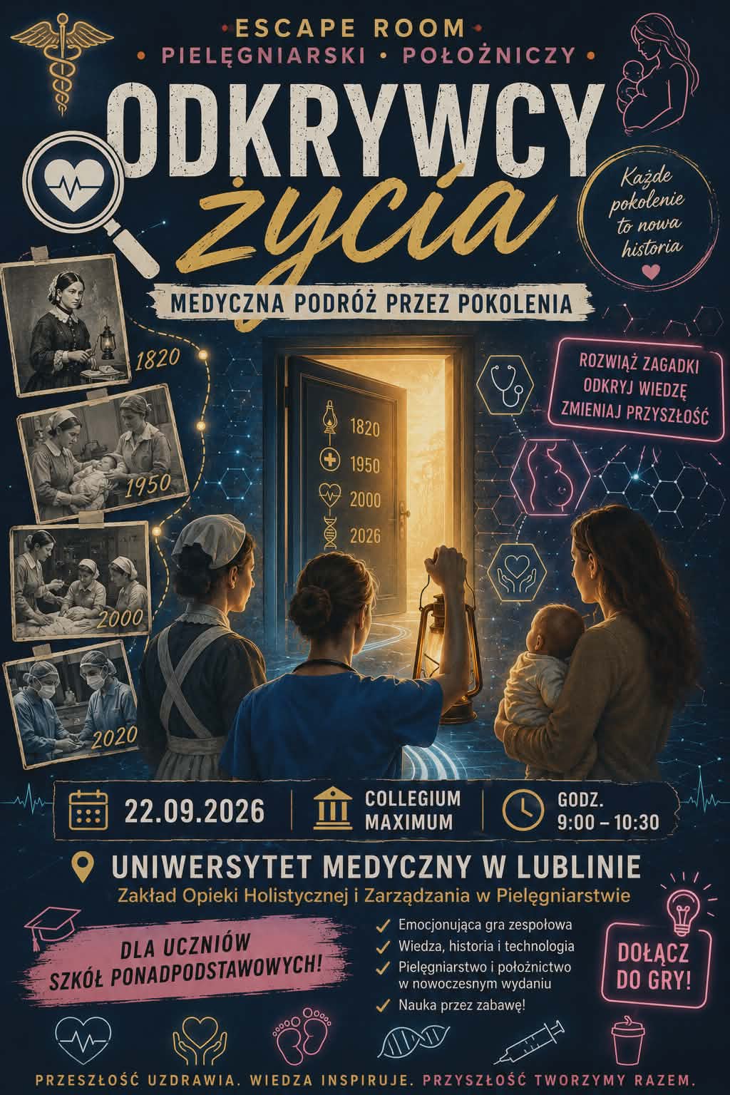 Odkrywcy życia. Medyczna podróż przez pokolenia.