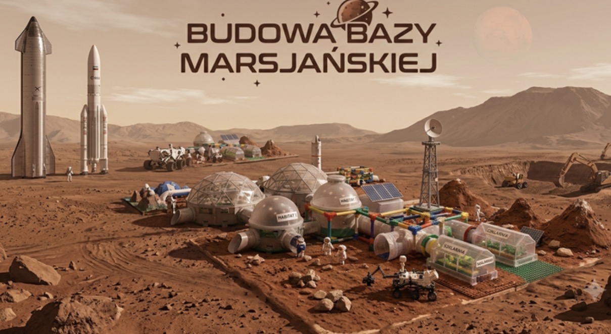 Budowa bazy marsjańskiej
