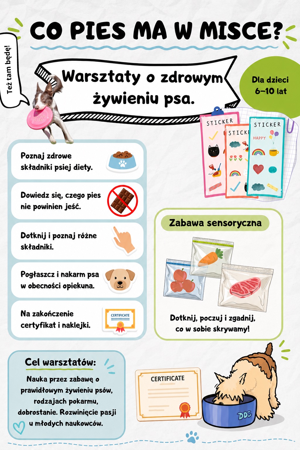 Warsztaty: Żywieniowe ABC Twojego psiaka