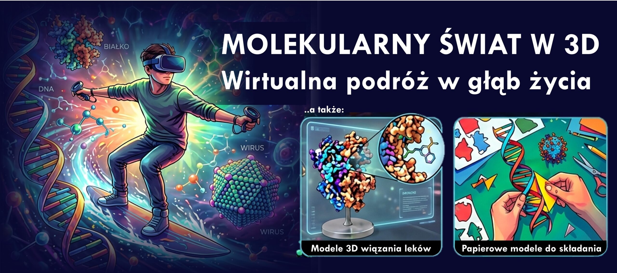 Molekularny świat w 3D