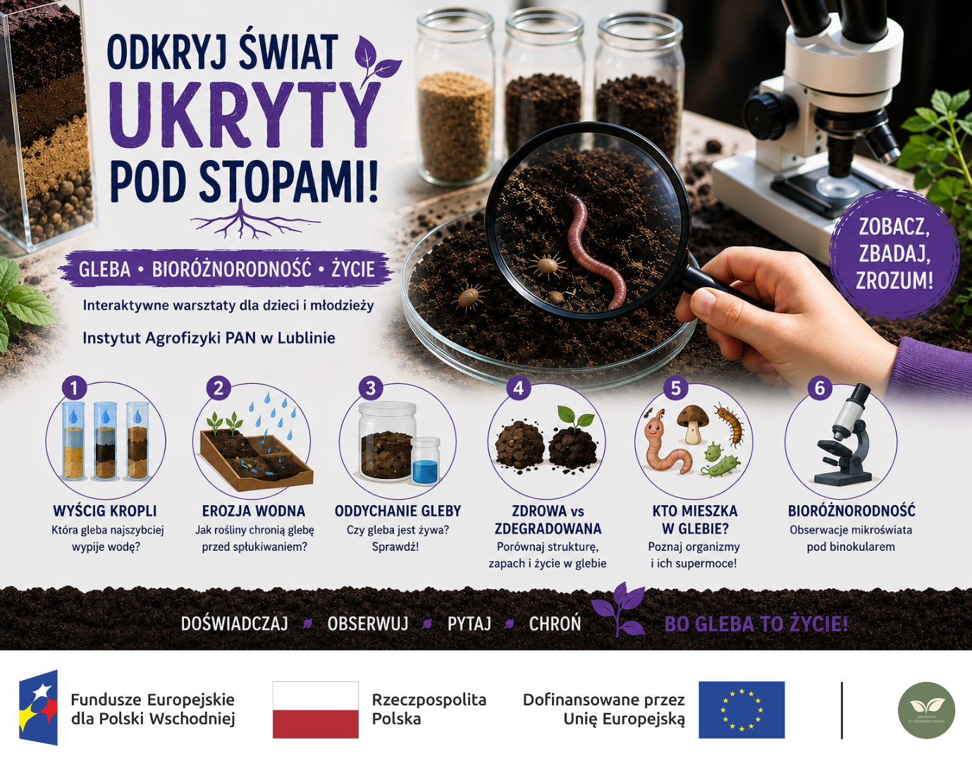 Odkryj świat ukryty pod stopami!