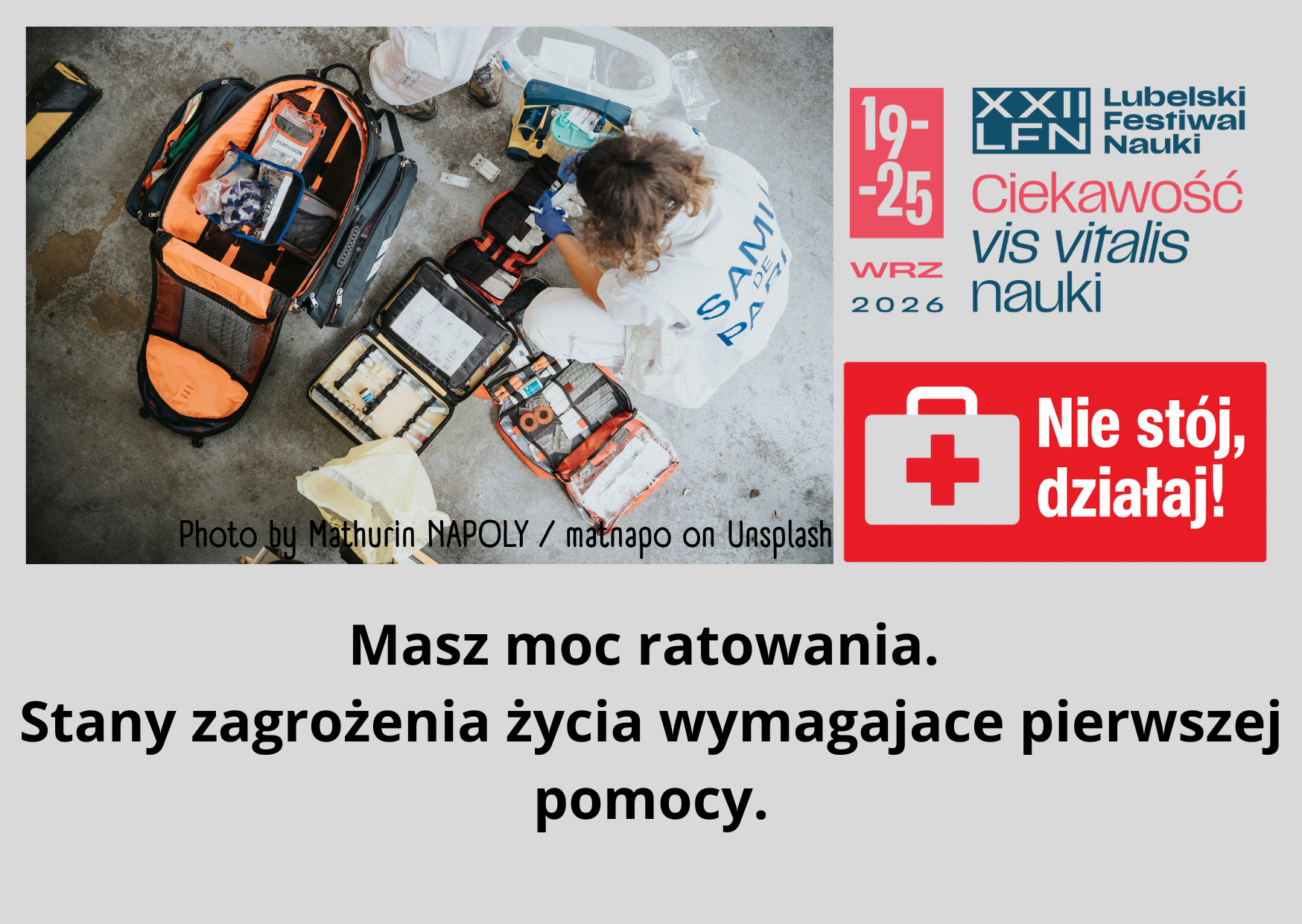 Masz moc ratowania. Stany zagrożenia życia wymagające pierwszej pomocy.