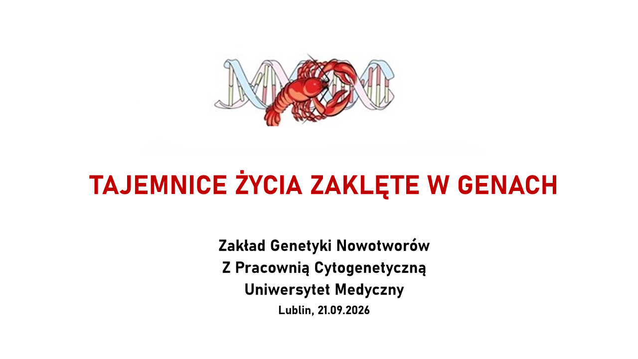 Tajemnice życia zaklęte w genach