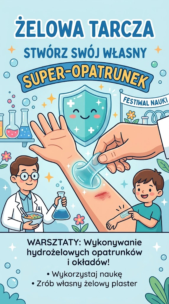 Żelowa tarcza – stwórz swój własny super-opatrunek!