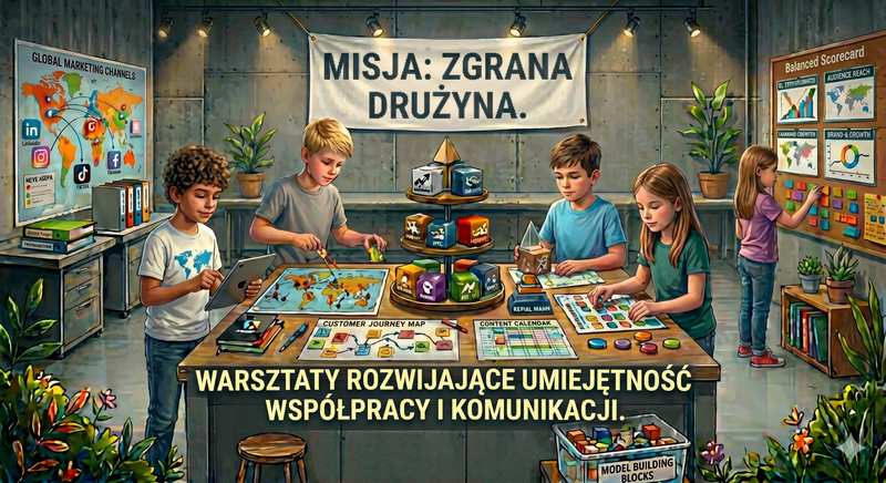 Misja: Zgrana drużyna. Warsztaty rozwijające umiejętność współpracy i komunikacji