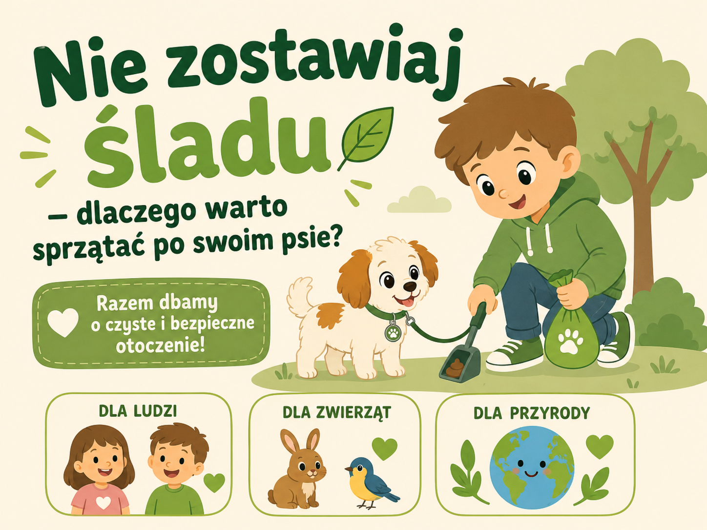 Nie zostawiaj śladu – dlaczego warto sprzątać po swoim psie?