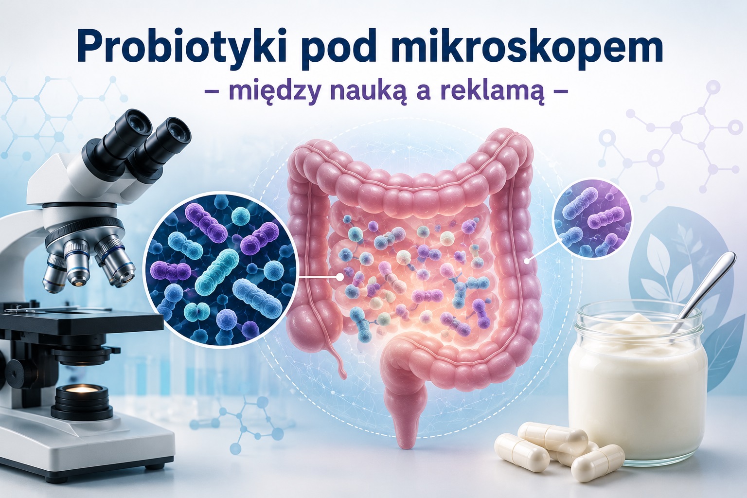 Probiotyki pod mikroskopem – między nauką a reklamą