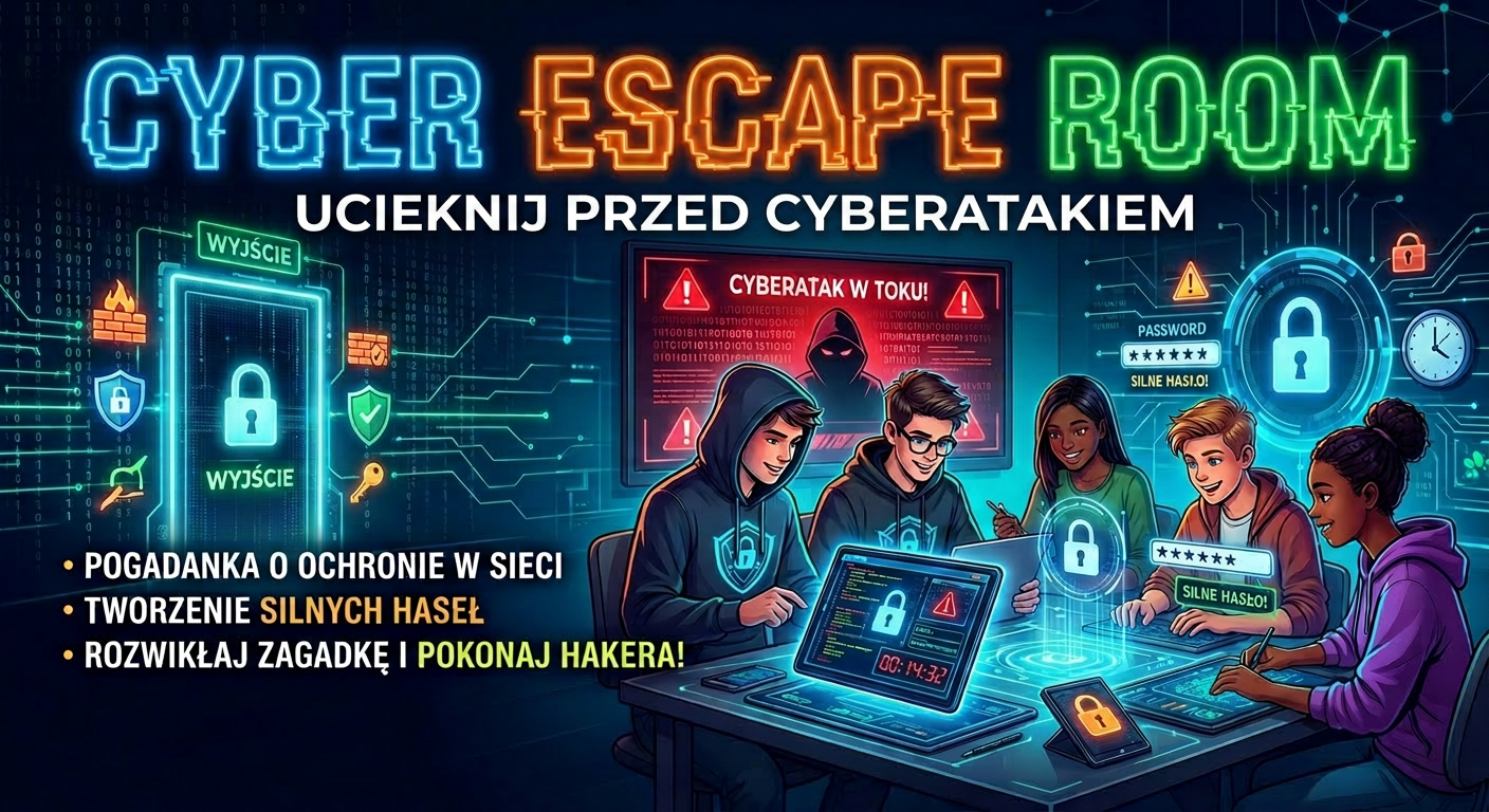 CYBER ESCAPE ROOM – Ucieknij przed cyberatakiem!