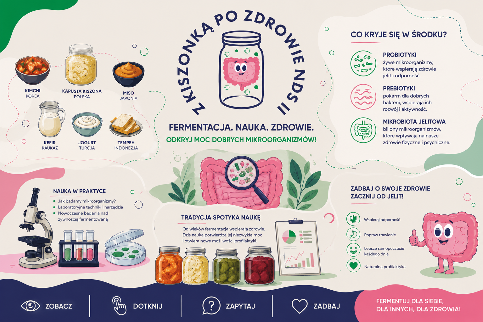 Odkryjmy potencjał żywności fermentowanej - od badań naukowych do profilaktyki prozdrowotnej