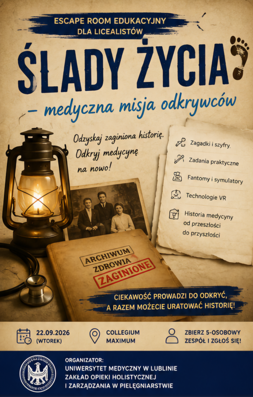 Ślady życia -  medyczna misja odkrywców
