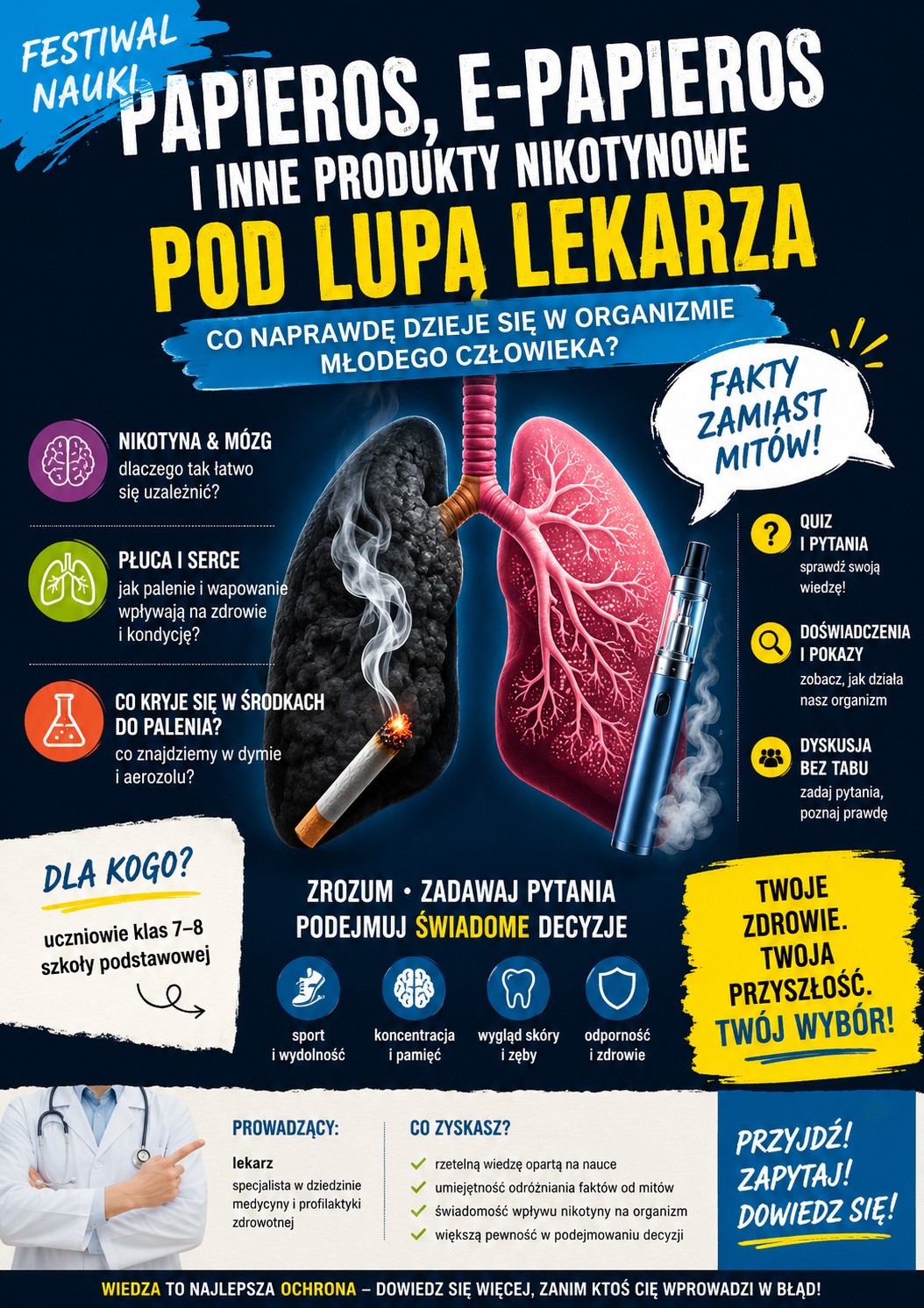 Co dzieje się z Twoim organizmem po jednym papierosie i jednym zaciągnięciu e-papierosa? – prawda o nikotynie, dymie i wapowaniu