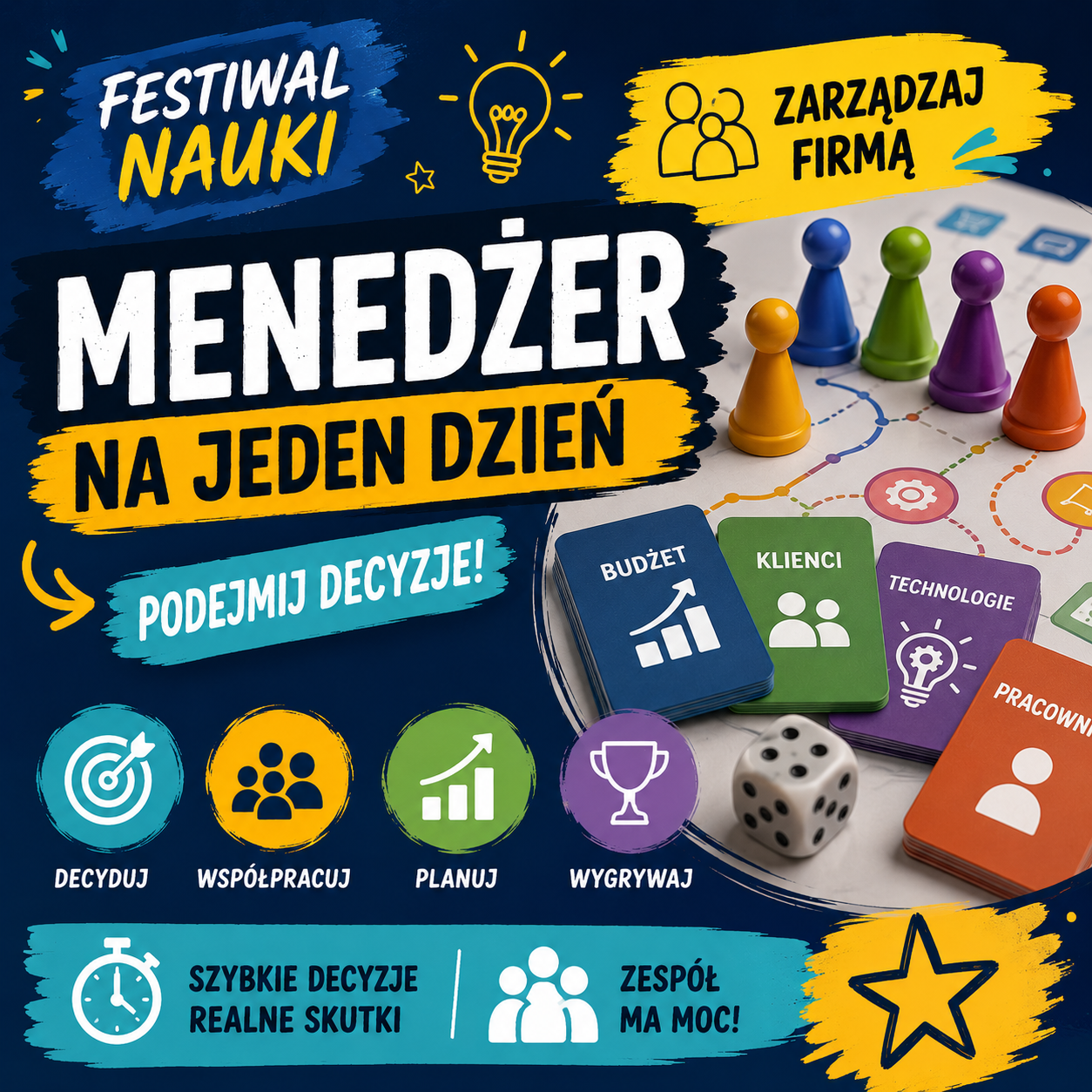 Menedżer na jeden dzień – czy podejmiesz właściwe decyzje?