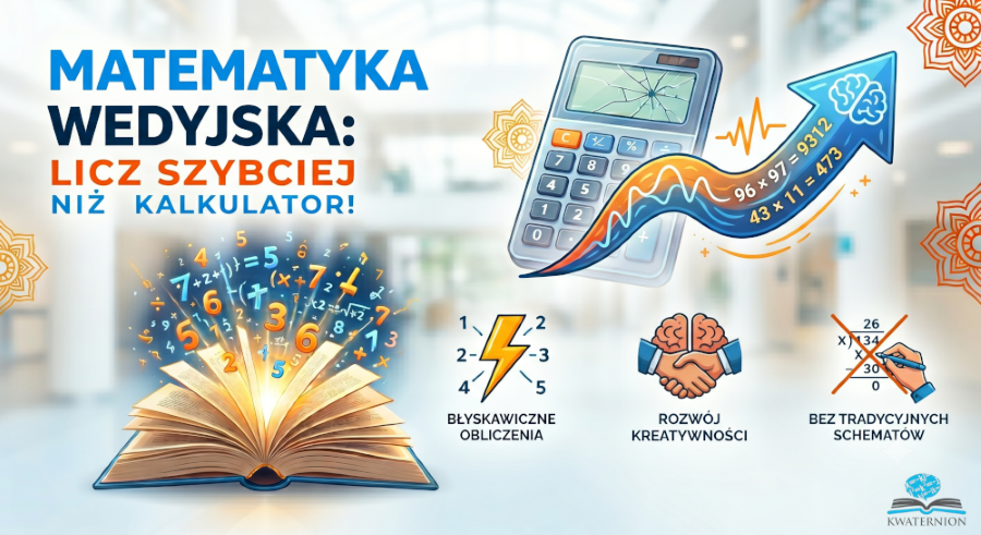Matematyka wedyjska. Licz szybciej niż kalkulator!