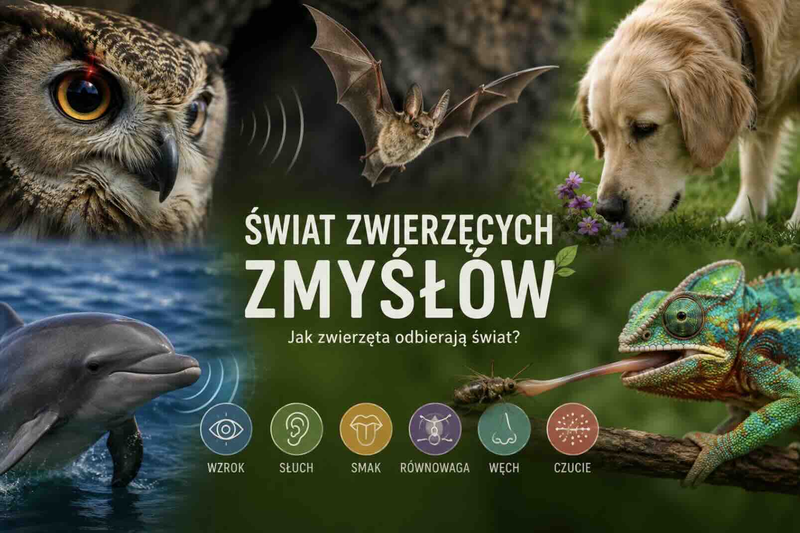 Fascynujący świat zwierzęcej percepcji.