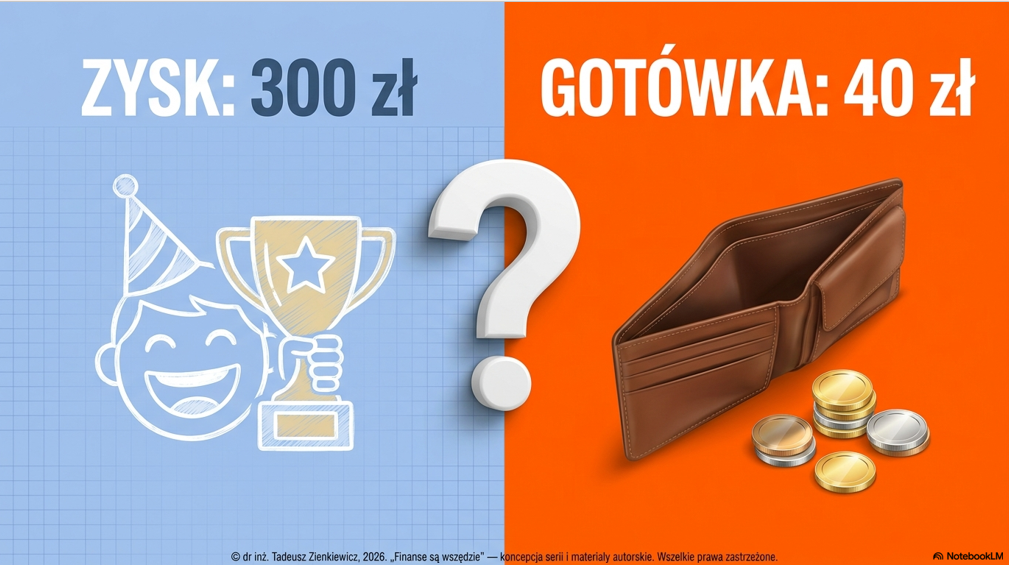 Był sobie przedsiębiorca: zysk to nie gotówka