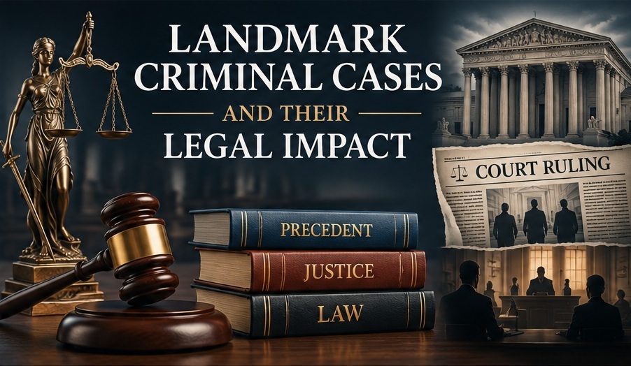 Landmark Criminal Cases and Their Legal Impact