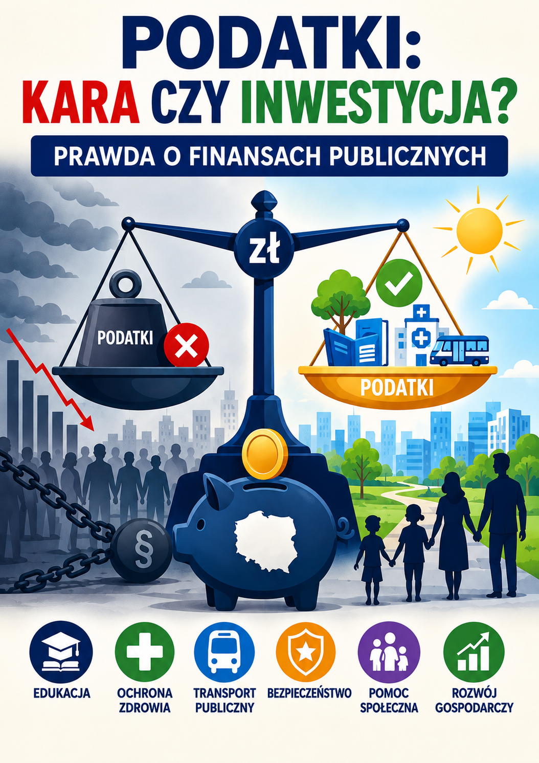 Podatki: kara czy inwestycja? Prawda o finansach publicznych