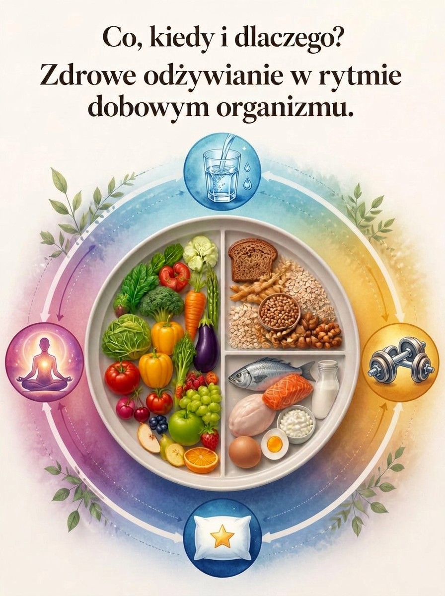 Co, kiedy i dlaczego? Zdrowe odżywianie w rytmie dobowym organizmu