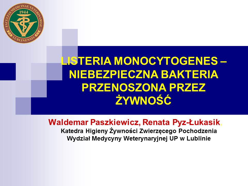 Listeria monocytogenes – niebezpieczna bakteria przenoszona przez żywność