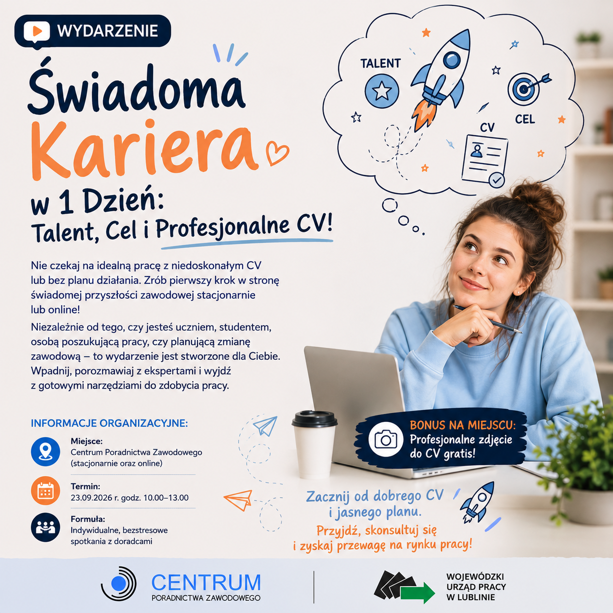 Świadoma Kariera w 1 Dzień: Talent, Cel i Profesjonalne CV!