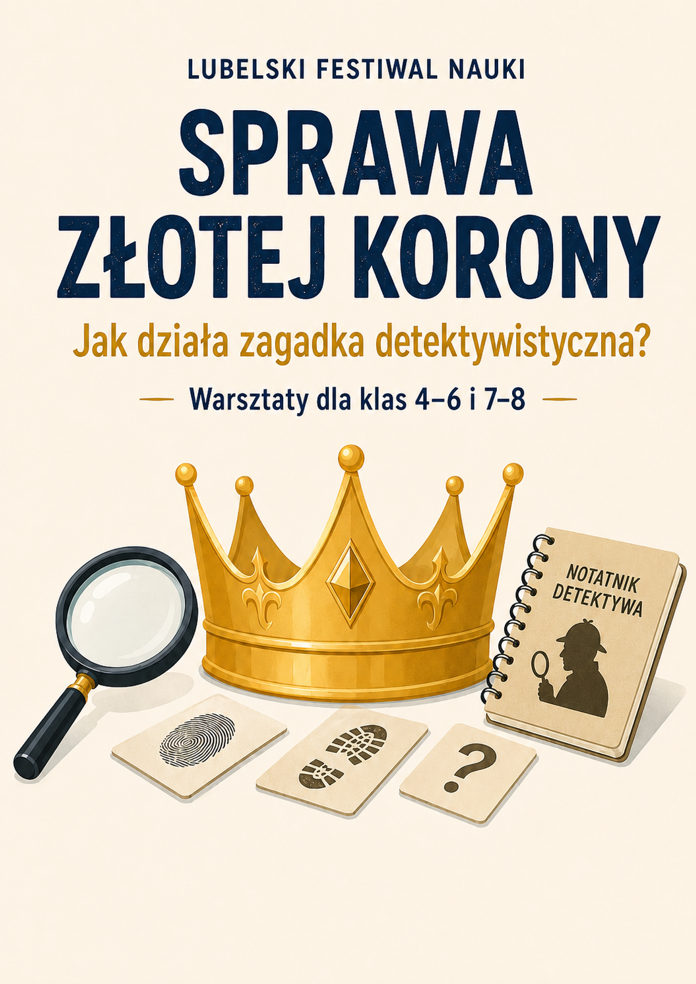 Sprawa złotej korony. Jak działa zagadka detektywistyczna?
