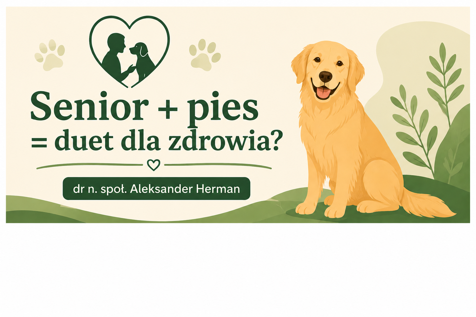 Senior + pies = duet dla zdrowia?
