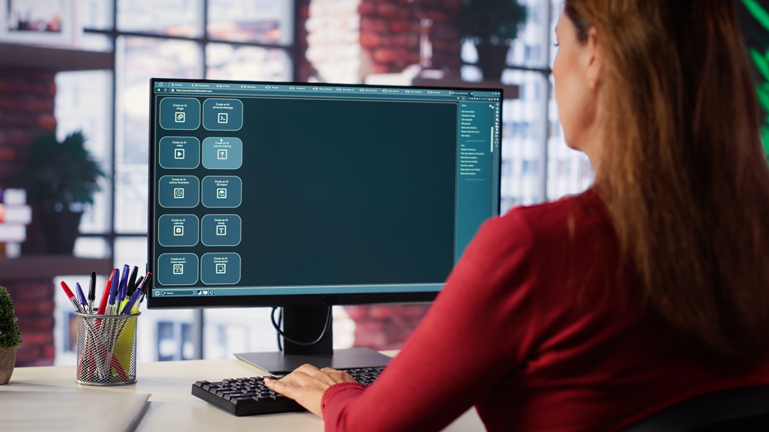 Programowanie pulpitów GUI z wykorzystaniem modeli AI